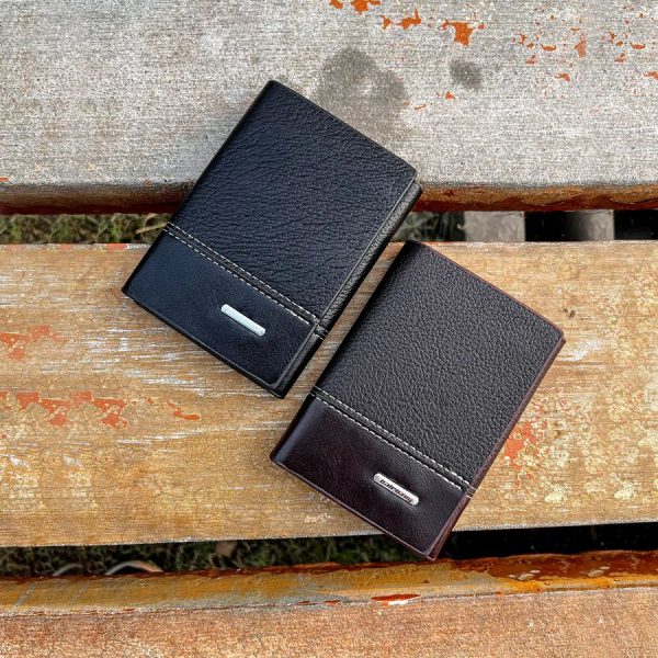 Premium Tri-Fold Leather Wallet