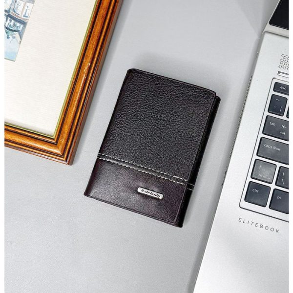 Premium Tri-Fold Leather Wallet